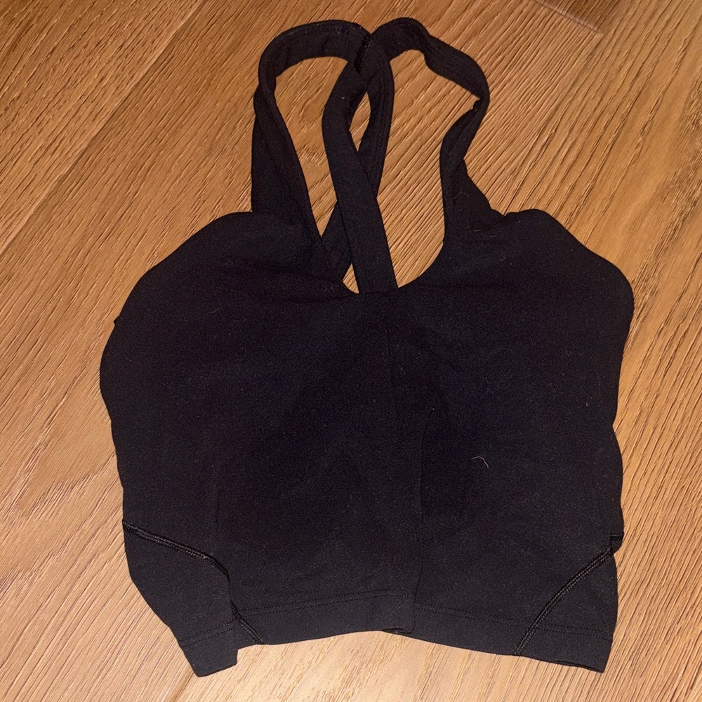 Lululemon size 2 Black align cross tank top